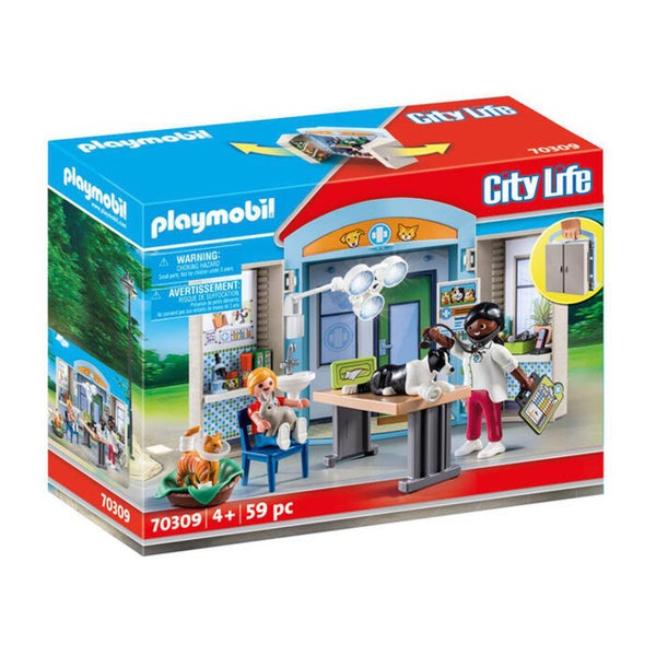 Playmobil Vet Clinic Play Box Playset Carousel 2