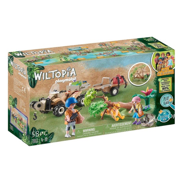 Playmobil Wiltopia Animal Rescue Quad Carousel 1