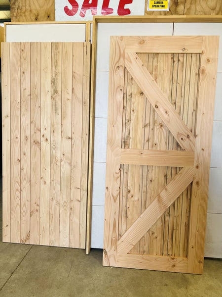 DOUGLAS FIR Barn Door / Sliding Door TGV Single Side Carousel 2