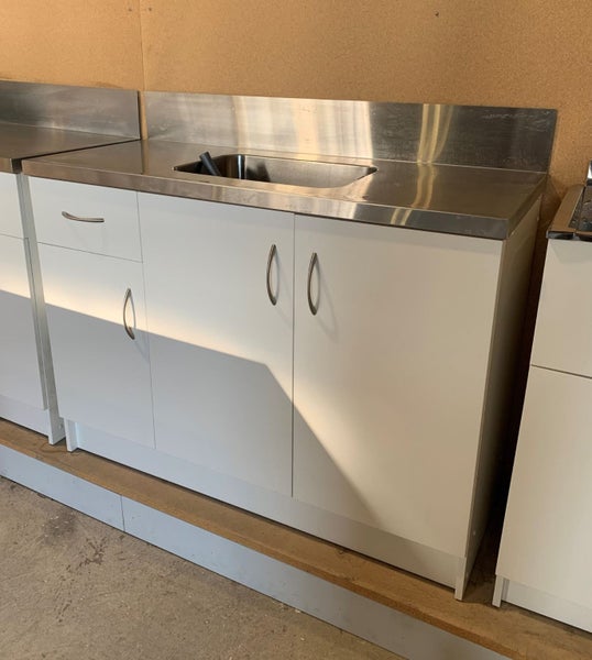 1200w New Kitchenette Unit with Stainless Steel Benchtop Carousel 2