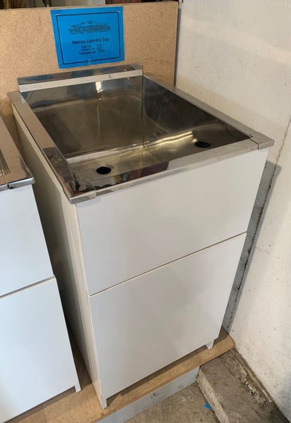 560w New Laundry Unit with Stainless Steel Benchtop Carousel 2