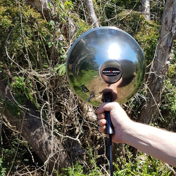 Powa Beam 9" QH Handheld Spotlight - Upgraded to 150W Carousel 6