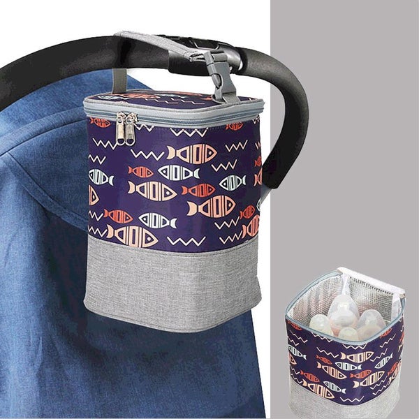 Baby Insulation Breast Milk Bottle Thermal Bag Portable Dot Mummy Carousel 2