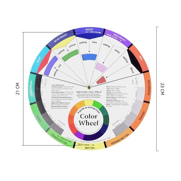 12 Color Nails Microblading Tattoo Makeup Paper Card Wheel Three Tier Carousel 1