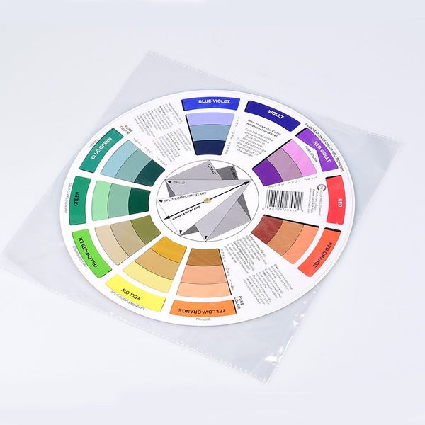 12 Color Nails Microblading Tattoo Makeup Paper Card Wheel Three Tier Carousel 6