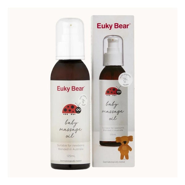 Euky Bear Baby Massage Oil 125ml Carousel 2