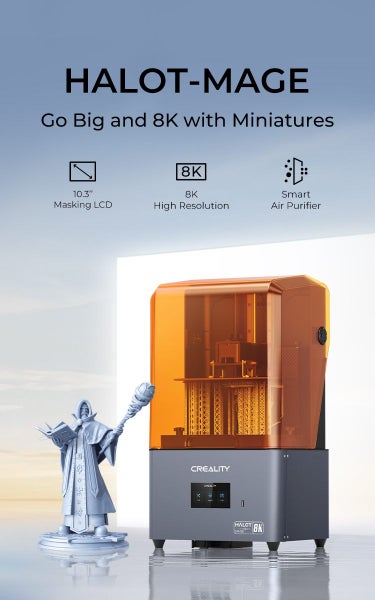 Creality Halot Mage 10.3" 8k SLA 3D Printer Carousel 1
