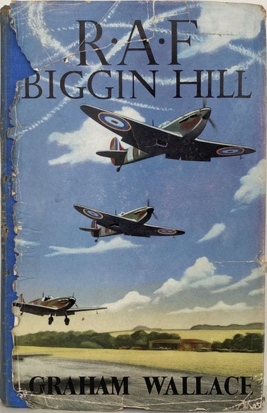 R.A.F. BIGGIN HILL by Graham Wallace 1957 1st edition Carousel 1