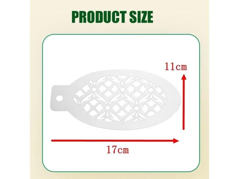 42 Pcs/set Face Painting Stencils Templates Professional Body Art Makeup Tools Carousel 2