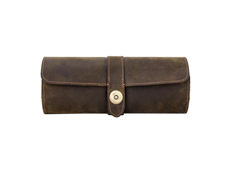 Watch Box Storage Travel Roll Wristwatch Pouch Holder Carousel 1