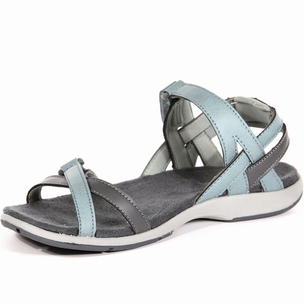 Regatta Womens Santa Cruz Strappy Adjustable Sandals - Stone Blue - 3 UK Carousel 2