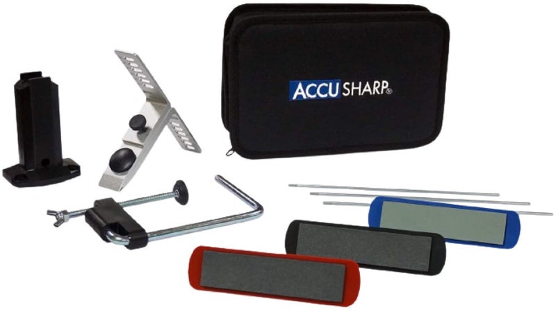 AccuSharp - Stone Precision Knife Sharpening Kit - 3 Stone Carousel 2