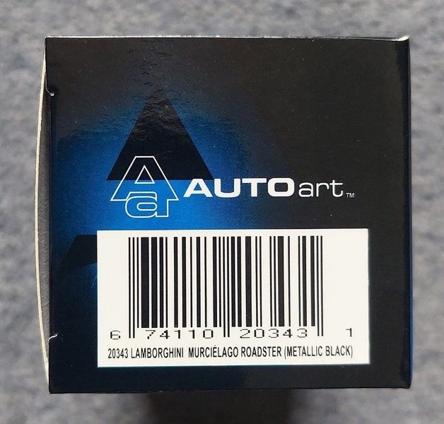 Autoart 1/64 Lamborghini Murcielago Roadster in Black RARE! *Last One* Carousel 5