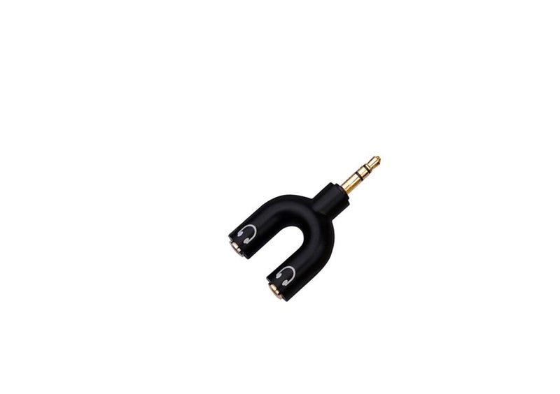 PTN U 1 to 2 3.5mm M to F Audio Sharing Adapter Cable Splitter headphone Carousel 1