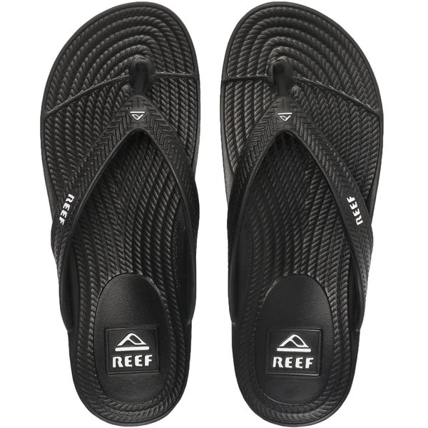 Reef Womens Water Court Flip Flops - Black Carousel 1
