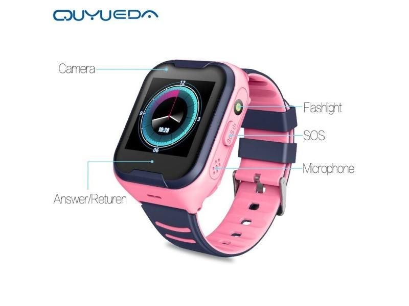 4G Kids GPS Smart Watch Waterproof IP67 Support Voice Video Call Camera Lond Carousel 2