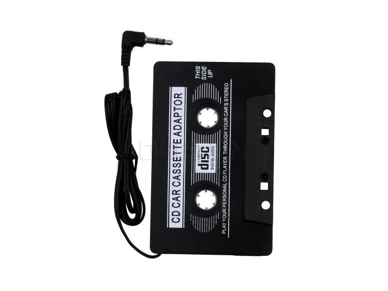 Kebidumei Car Cassette Adaptor Disc Digital Audio Tape Black For IPod / MP3 / Carousel 1