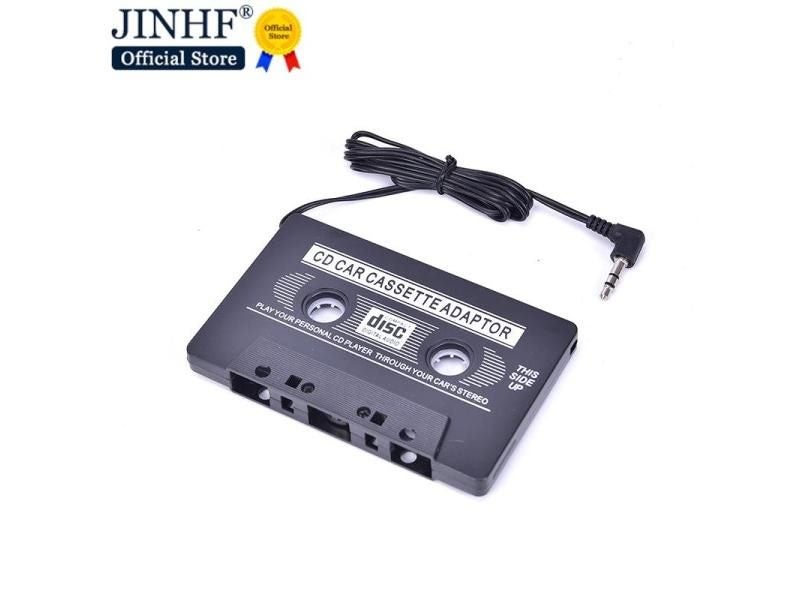 Cassette Tape Adapter For MP3 CD DVD Player Black Universal Car Cassette Car Carousel 1