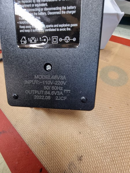 eScooter 48 volt charger Zero, Kaabo, VSETT Carousel 2