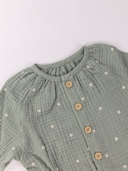 HOT Sell - Baby Rompers_Green Carousel 2