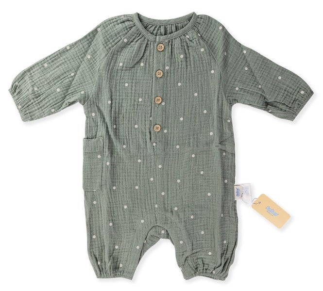 HOT Sell - Baby Rompers_Green Carousel 1