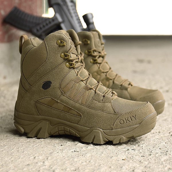 New Autumn Winter Military Boots Outdoor Male Hiking Boots Men Carousel 2