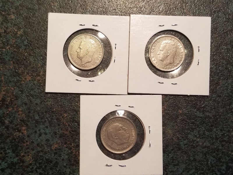 SPAIN - 5 PESETA x 3 Carousel 2