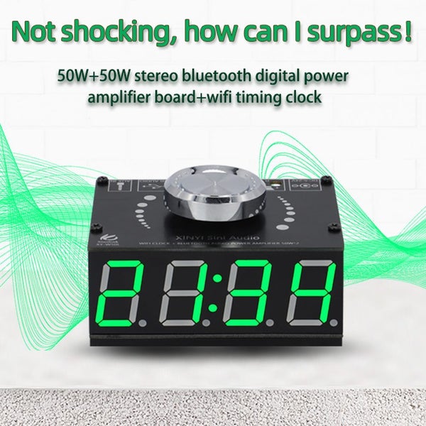 HIFI Level 50W * 2 Stereo Bluetooth Digital Power Plate Module with WiFi Carousel 1