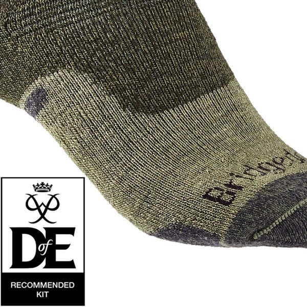 Bridgedale Mens Hike Midweight Merino Performance Boot Socks - Green - XL Carousel 4