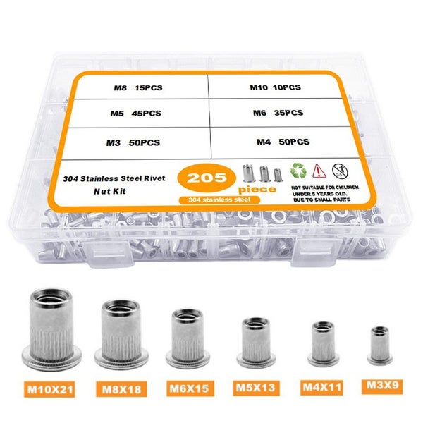Rivet Nut Rivnut Nutsert Inserts Carousel 1
