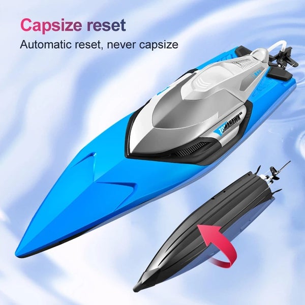 S2 RC High Speed Boat 70km/h High-Power Electric Speedboat Double Carousel 7