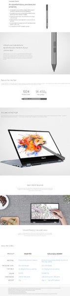 ASUS Active Stylus SA200H Pen 2x side buttons inc replacement tip for MPP Device Carousel 2