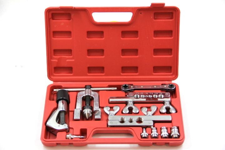 Flaring Plumber Pipe Cutter Swaging Tool Set Carousel 1