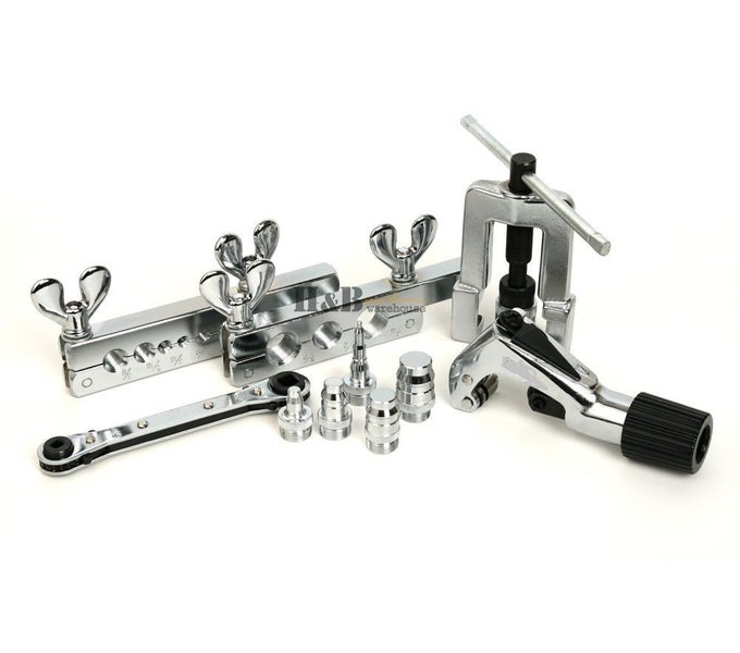 Flaring Plumber Pipe Cutter Swaging Tool Set Carousel 2