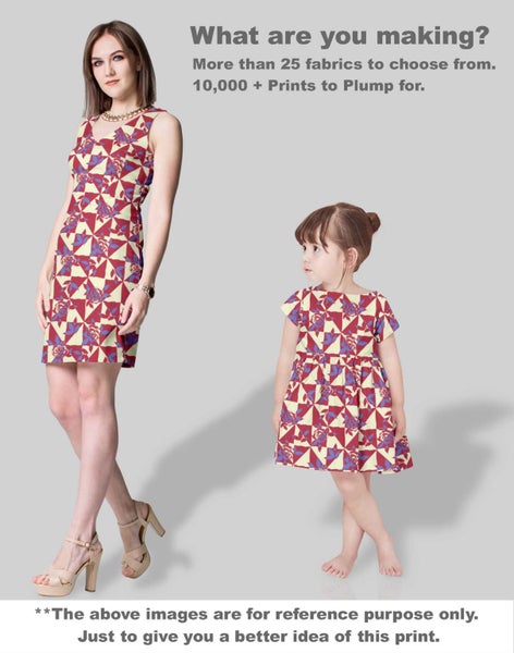 Soimoi Florals Print, Poly Taffeta Fabric, Decor Sewing Fabric by The Yard 56 Carousel 5