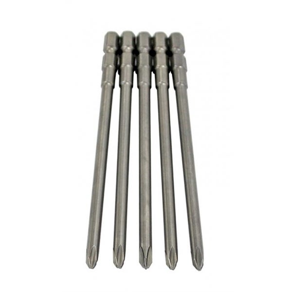 Makita Collated Screw Driver Tips 132mm Phillips No.2 (5pcs) A-16536 Carousel 1