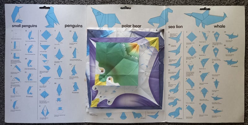 Creative origami set - The Poles Carousel 2