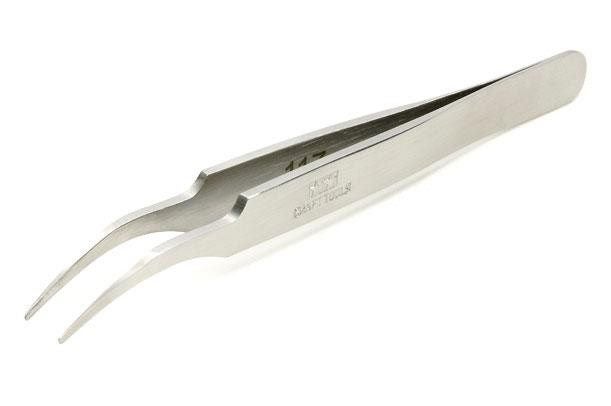 Tamiya - HG Angled Tweezers Round Tip [74108] Carousel 1