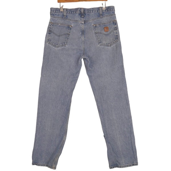 Carhartt Light Blue Relaxed Fit Denim Jeans Pants 36 x 32 Carousel 1