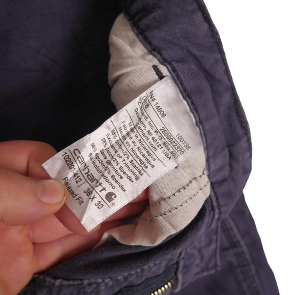Carhartt Relaxed Fit Navy Blue Carpenter Pants 36 x 30 Carousel 7