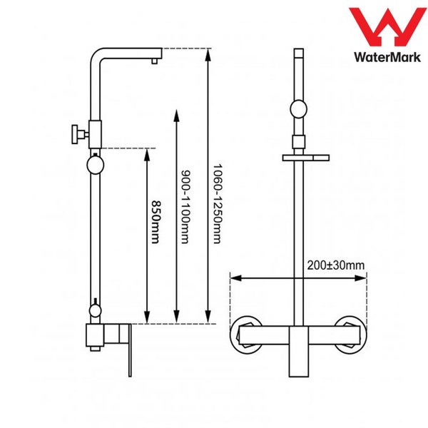 Shower set Carousel 11