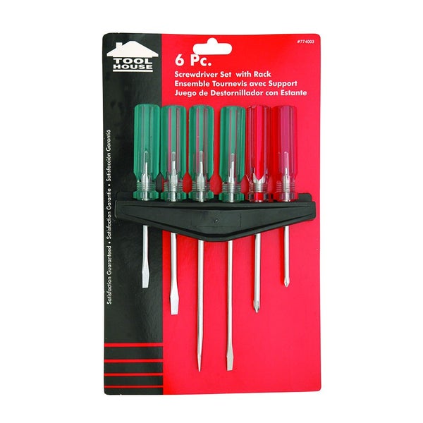 6pc Screwdriver Set With Holder Carousel 1
