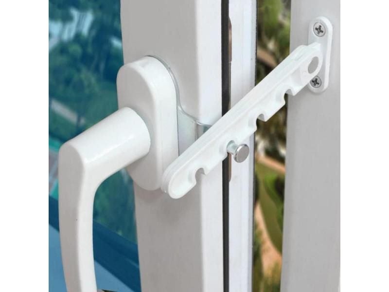 Plastic Steel Inward Opening Door Window Stopper Lock Carousel 1