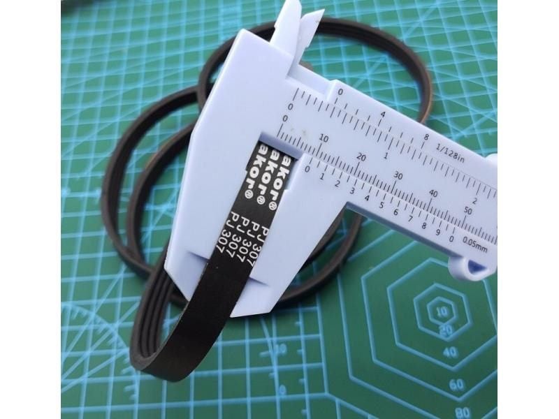 PJ307 Rubber Drive Belt Mini Conveyor Belt For Air Compressor Carousel 1