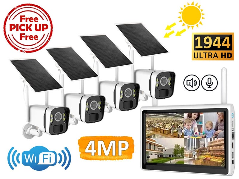 PTN New WiFi Security Camera System Sale Sale Sale Carousel 1