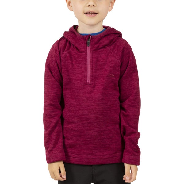 Trespass Kids Gladder Half Zip Hooded Pullover Fleece - 11-12 Yrs Carousel 1