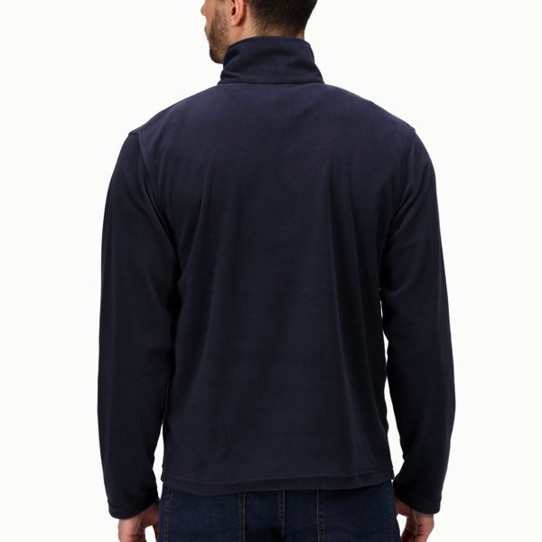 Regatta Professional Mens Micro Zip Pullover Half Zip Fleece - Dark Navy - XXXL Carousel 2