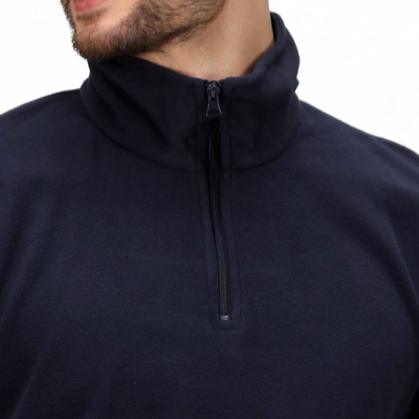 Regatta Professional Mens Micro Zip Pullover Half Zip Fleece - Dark Navy - XXXL Carousel 4