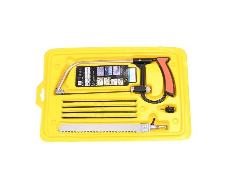 8in1 Multi Purpose Hand Saw Kit With 6 Blades For Metal Wood Glass Carousel 1