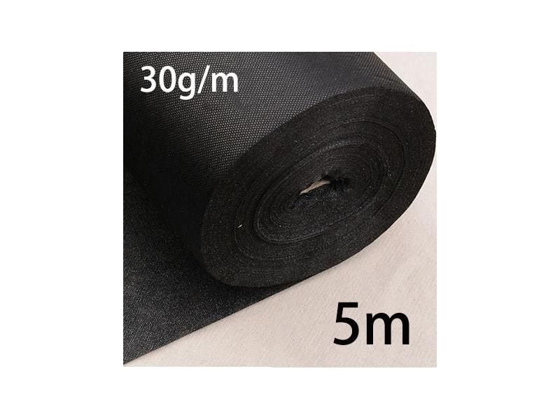 5 Meters/lot (5.4 Lightweight Non-Woven Fusible Interlining Fabric Apparel Carousel 1